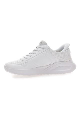 Bele superge slip-in s platformo in spominsko peno Skechers Uno Lite Floating Steps