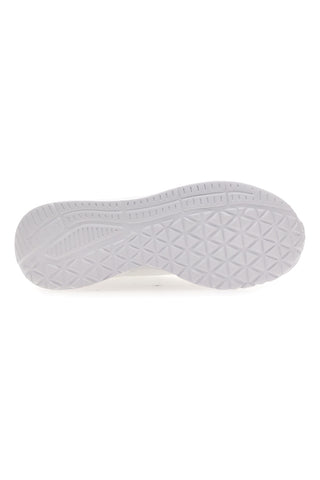 Bele superge slip-in s platformo in spominsko peno Skechers Uno Lite Floating Steps