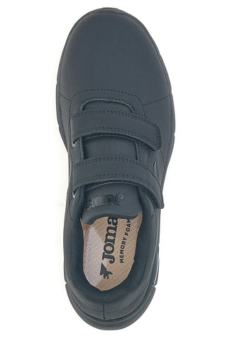 Črni slip resistant superge z Memory Foam Joma 500 Lady 2301