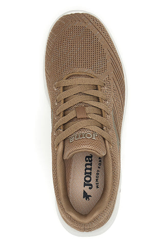 Bež superge z bleščečim zgornjim delom in Memory Foam Joma Galar Lady 2526
