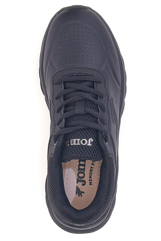 Črni protizdrsni športni copati z Memory Foam Joma Aries Lady 2501