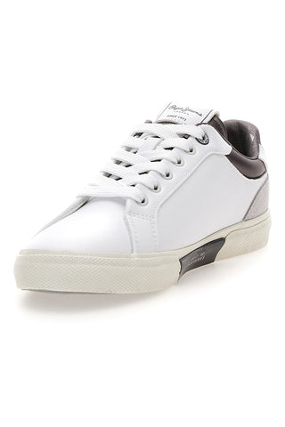 Bele superge s kontrastnimi detajli Pepe Jeans PLS31588