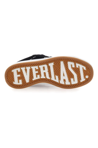 Črni superge z žametnim učinkom in belim profilom Everlast EV087