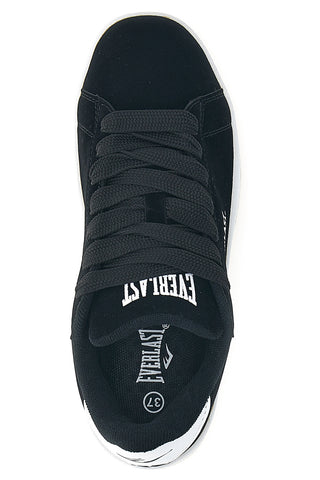 Črni superge z žametnim učinkom in belim profilom Everlast EV087
