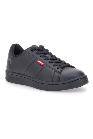 Črni superge z iridescentnim detajlom Levi's Bell Jr VAVE0261S