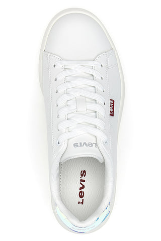 Bele superge z iridescentnim detajlom Levi's VAVE0261S