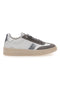 Bele in sive usnjene superge s srebrnimi detajli Pittarello Capsule Grace Made in Italy