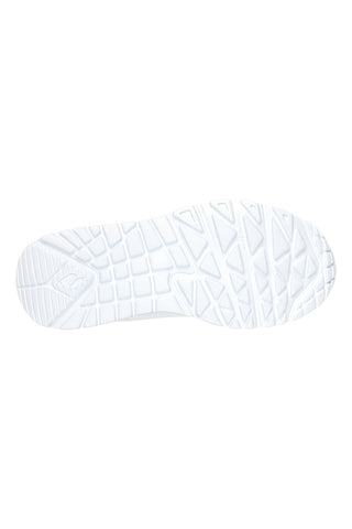 Bele superge z zadrgo na strani in platformo Skechers Uno Lite Easy Zip