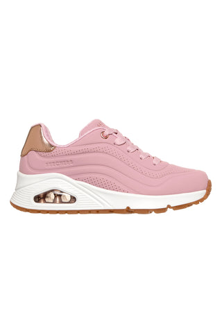 Roza superge z zračno podplatom in Memory Foam Skechers Uno Gen1 Shimmer Wave