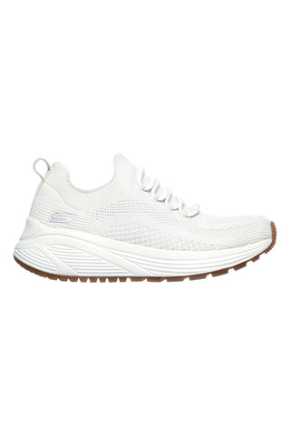 Bele mrežaste superge z memory peno Skechers Bobs Sparrow 2.0 Allegiance Crew