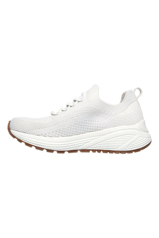 Bele mrežaste superge z memory peno Skechers Bobs Sparrow 2.0 Allegiance Crew