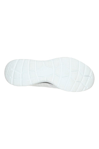 SKECHERS BOUNTIFUL QUICK PATH WHITE/SILVER