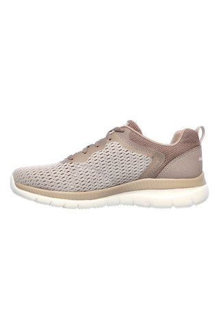 Taupe mrežaste superge z vložkom iz spominske pene Skechers Bountiful Quick Path