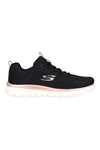 Črni mrežasti superge z Memory Foam Skechers Graceful Get Connected R-Sport