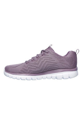 Lavandini športni copati iz mrežastega materiala z Memory Foam Skechers Graceful Get Connected R-Sport