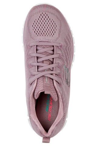 Lavandini športni copati iz mrežastega materiala z Memory Foam Skechers Graceful Get Connected R-Sport