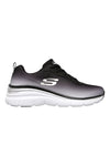 Črni čevlji z oblazinjenim podplatom Skechers Fashion Fit Build Up