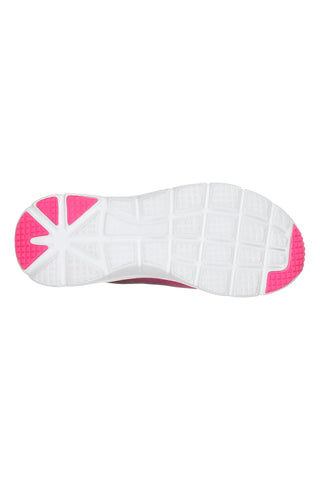 Črno-rožnati športni copati s spominsko peno Skechers Fashion Fit Build Up