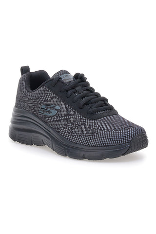 Sive mrežaste čevlje z Memory Foam Skechers Fashion Fit Bold Boundaries