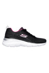 Črni športni copati iz mrežastega materiala z memory peno Skechers Fashion Fit Bold Boundaries