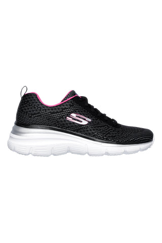 Črni športni copati iz mrežastega materiala z memory peno Skechers Fashion Fit Bold Boundaries