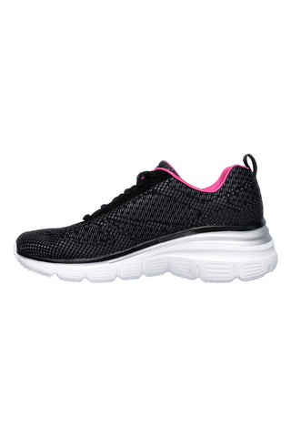Črni športni copati iz mrežastega materiala z memory peno Skechers Fashion Fit Bold Boundaries