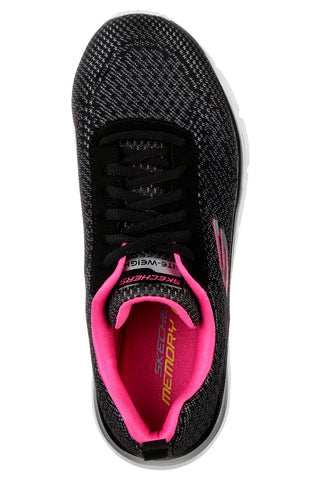 Črni športni copati iz mrežastega materiala z memory peno Skechers Fashion Fit Bold Boundaries
