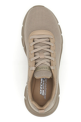 Sneakers beige in knit con Memory Foam Skechers BOBS B Flex Visionary Essence