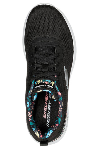 Črni športni copati iz mrežastega materiala z zračno podplatom in Memory Foam Skechers Skech-Air Dynamight Laid Out
