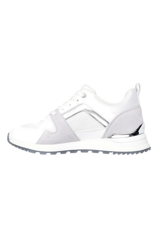 Bele in sive superge z Memory Foam Skechers Runway Posh Gal
