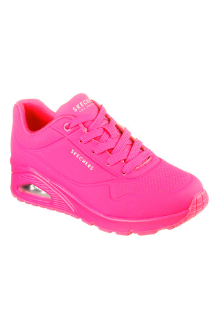Superge v roza barvi z spominsko peno Skechers Uno Night Shades