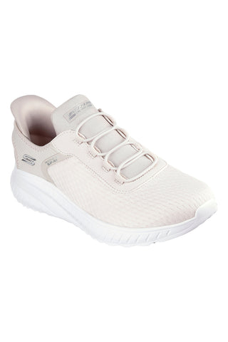 Bež lahki slip-on čevlji Skechers BOBS SQUAD CHAOS IN COLOR