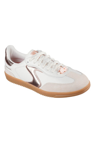 Bele superge v slogu teniških copat z Memory Foam Skechers Hotshot Cool Glow