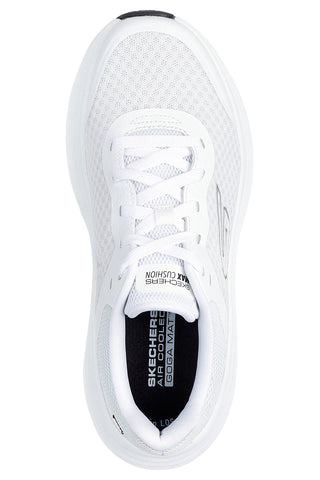 Bele čevlje s črnimi detajli iz mrežastega materiala, z blaženjem Skechers Max Cushioning Endeavour