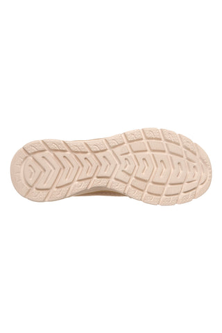 Taupe pletene superge s spominsko peno Skechers Fashion Fit 2.0 Moonlight Glow