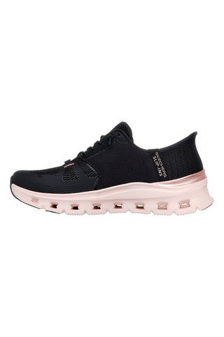 Črni slip-on superge z Glide-Step in spominsko peno Skechers Glide-Step Pro Radiant Stride