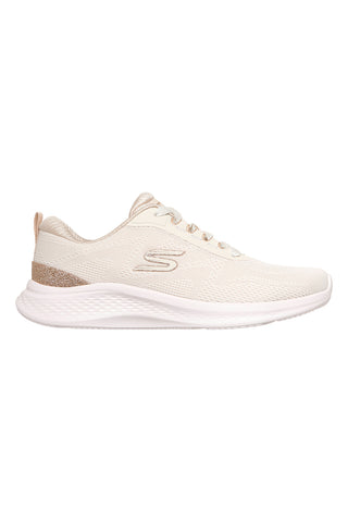 Bež superge z zlatimi detajli in spominsko peno Skechers Skech-Lite Pro 2.0 Brilliant Shimmer