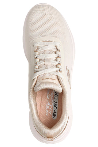 Bež superge z zlatimi detajli in spominsko peno Skechers Skech-Lite Pro 2.0 Brilliant Shimmer