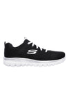 Črno-bele superge Memory Foam Skechers Graceful Get Connected