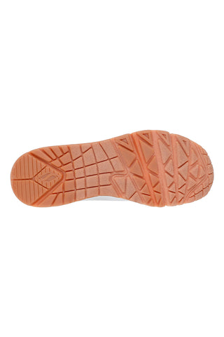 Bele superge z memory peno in leopardastimi detajli Skechers Uno Jungle Nite