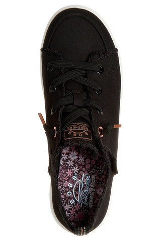 Črni platneni čevlji Skechers B cute 2.0