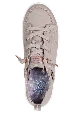 Taupe platneni čevlji Skechers B cute 2.0