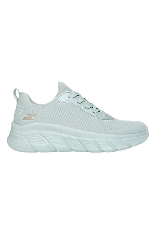 Žajbljevo zelene pletene superge s spominsko peno Skechers Bobs B Flex Hi Flying Hi