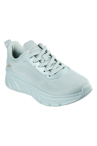 Žajbljevo zelene pletene superge s spominsko peno Skechers Bobs B Flex Hi Flying Hi