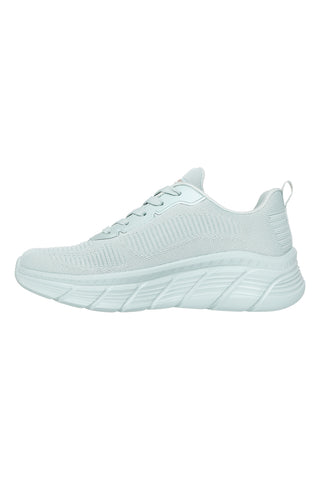Žajbljevo zelene pletene superge s spominsko peno Skechers Bobs B Flex Hi Flying Hi