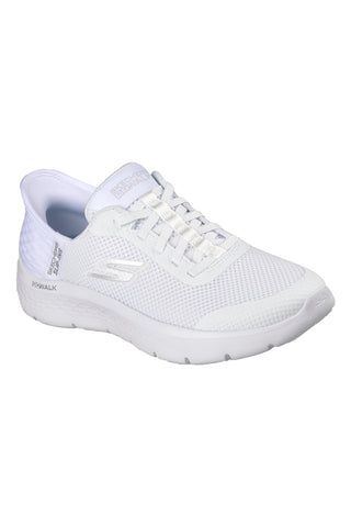Beli mrežasti čevlji Skechers Go walk flex grand entry