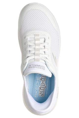 Beli mrežasti čevlji Skechers Go walk flex grand entry