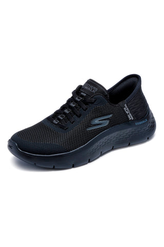 Črna mrežasta obutev Skechers Go walk flex grand entry