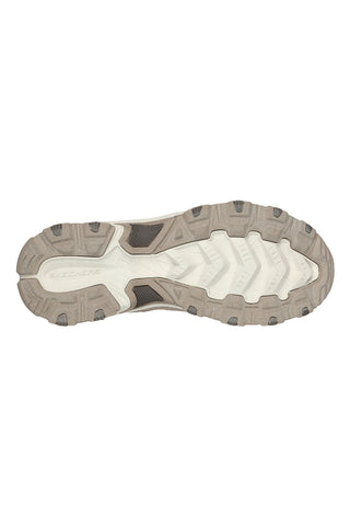Bež pohodniški copati z vezalkami Skechers Stamina na