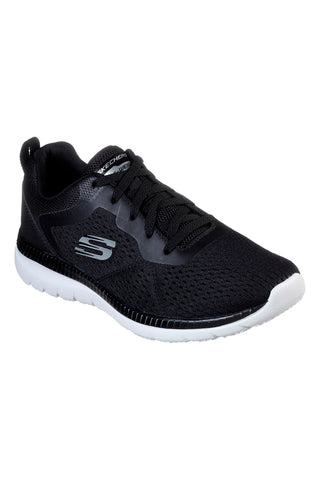 SKECHERS BOUNTIFUL QUICK PATH BLACK/GREY